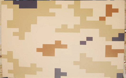 万宁荒漠迷彩漆喷涂